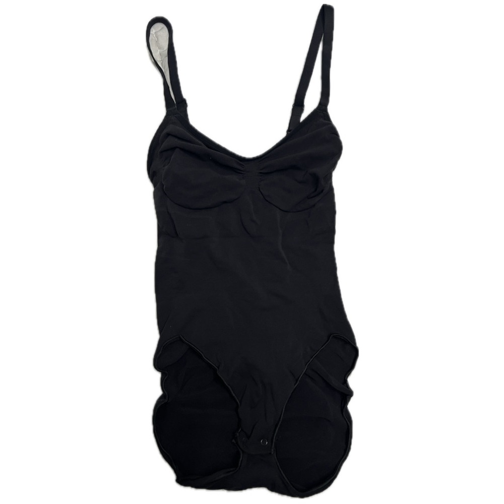 Skims seamless sculpt brief bodysuit onyx